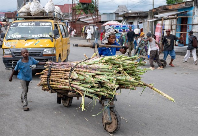 Archivo - Imagen de archivo de un mercado de República Democrática del Congo.