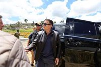 Noboa reafirma tras el ataque a su convoy que "unos pocos vándalos" no le impedirán trabajar por Ecuador