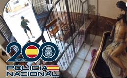 Detenido tras forzar la caja de limosnas de una capilla en Málaga