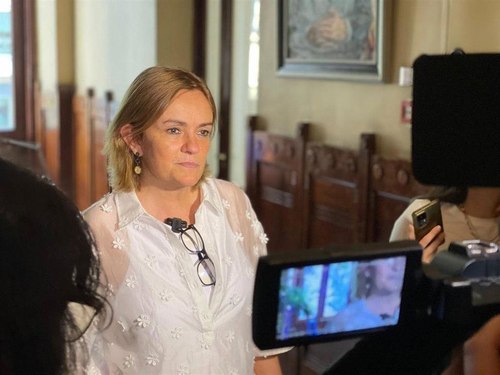 Archivo - La diputada regional del Grupo Mixto y presidenta de la comisión de investigación sobre la mina de Cerredo, Covadonga Tomé.