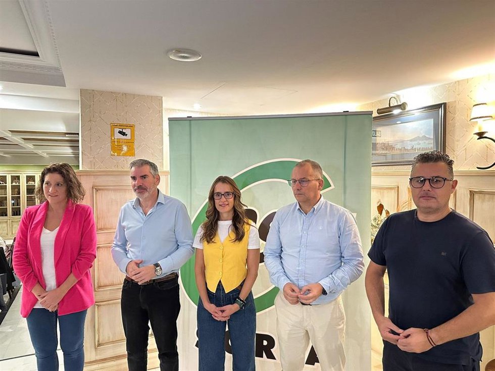 Intervención de dirigentes de CSIF en Soria.