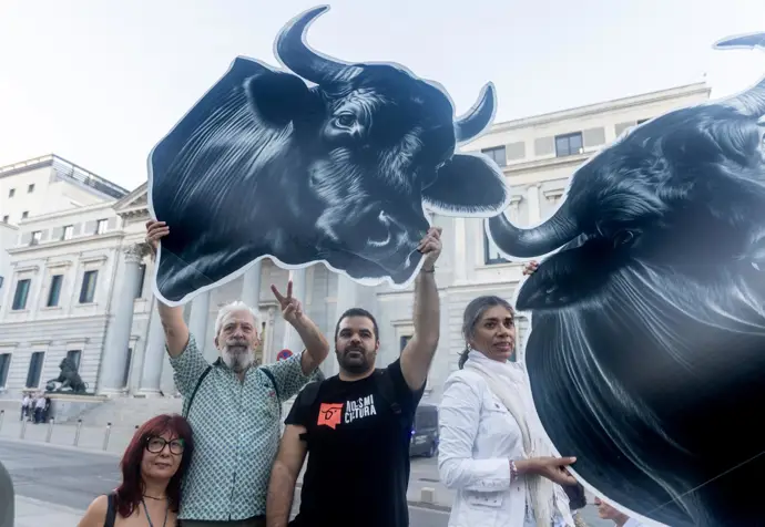 Concentración ILP 'No es mi Cultura'
