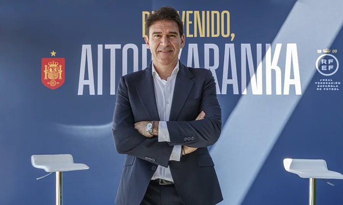 Aitor Karanka, diretor técnico de desenvolvimento e da equipe nacional masculina