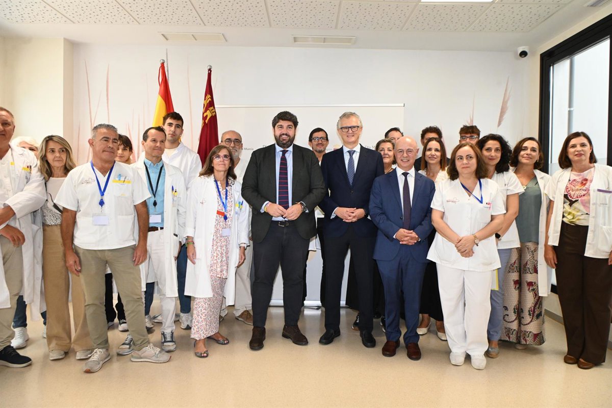 López Miras anuncia la apertura de la planta de Salud Mental de Infancia y Adolescencia del Hospital de la Arrixaca