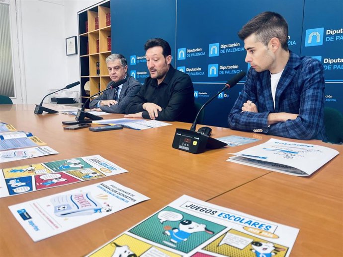 Presentación de los Juegos Escolares en la Diputación de Palencia.