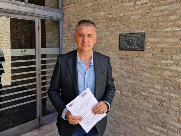 El diputado de Aragón-Teruel Existe, Joaquín Moreno.