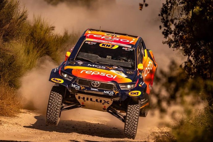 Isidre Estebe en el Rally de Portugal 2025.