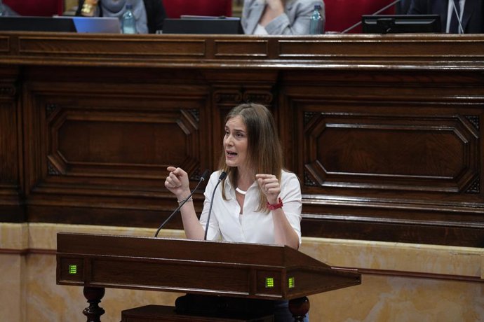 La líder dels Comuns al Parlament, Jéssica Albiach