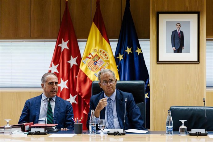 El presidente de la Asamblea, Enrique Ossorio.