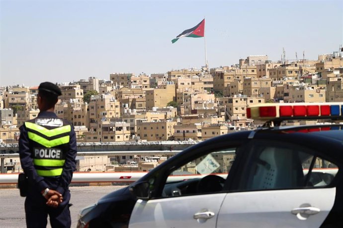 Archivo - Policía de Jordania