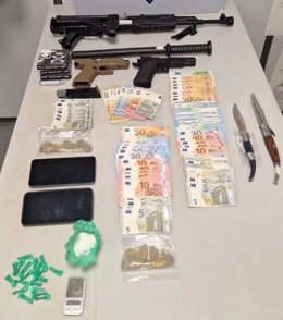 Imatge del material requisat 