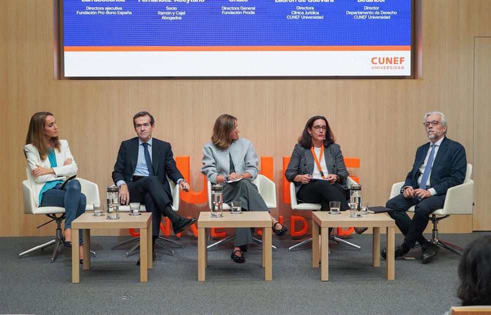 Cunef Universidad contará con una clínica jurídica que ofrecerá asesoría jurídica gratuita a colectivos vulnerables
