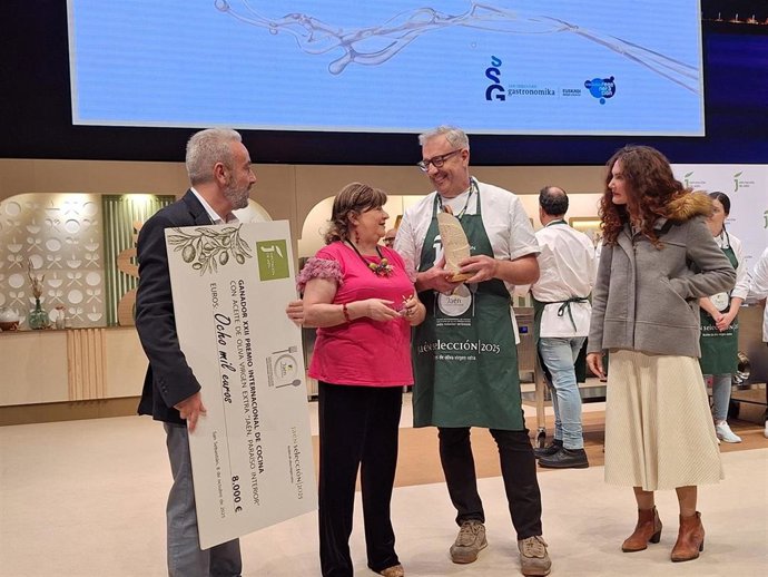 Ferrand Polls gana el XXII XXII Premio de Cocina con AOVE 'Jaén, paraíso interior'