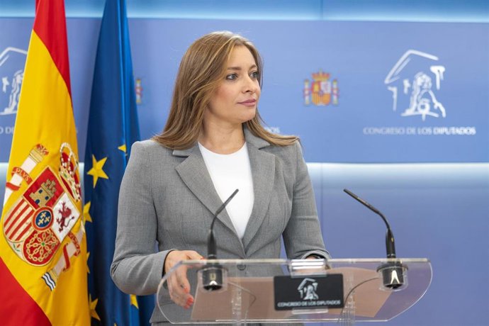La portavoz del Grupo Popular en el Congreso de los Diputados, Ester Muñoz.