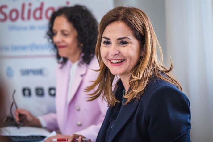 Águeda Fumero, consejera de Acción Social del Cabildo de Tenerife