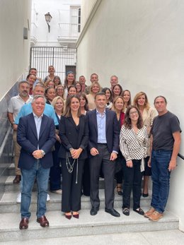 Bruno García tras la celebración de la Mesa Municipal por el Empleo.