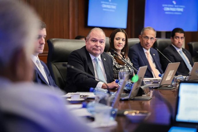 Reunión del Consejo de Gabinete de Panamá.
