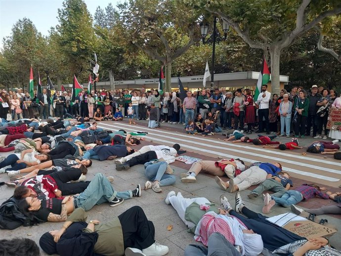 Docentes riojanos lamentan "la destrucción del sistema educativo de Palestina" y piden "que nadie sea cómplice de ello"