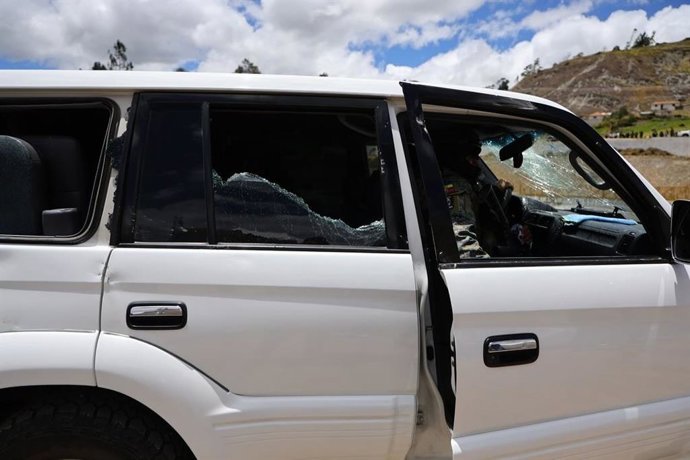 Ataque al convoy del presidente de Ecuador, Daniel Noboa