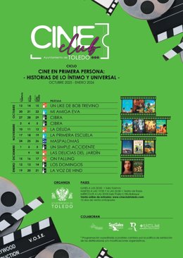 Cartel de la nueva temporal del Cineclub de Toledo.