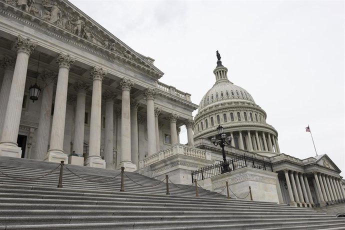 Fachada del Capitolio de Estados Unidos