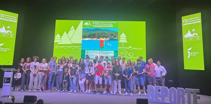 Entrega de premios del VIII Circuito Provincial de Travesías a Nado.