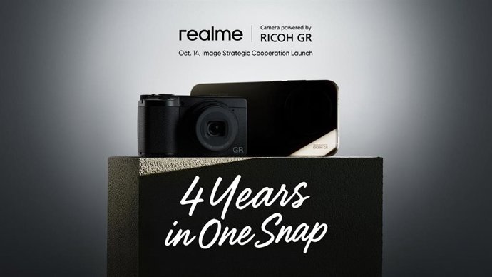 Realme y Ricoh desarrollan el sistema de cámara de realme GT 8 Pro