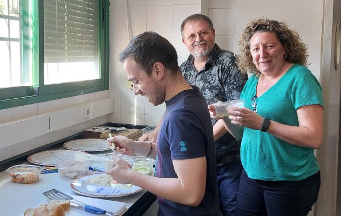 Parte del equipo responsable de la investigación en la UCO.