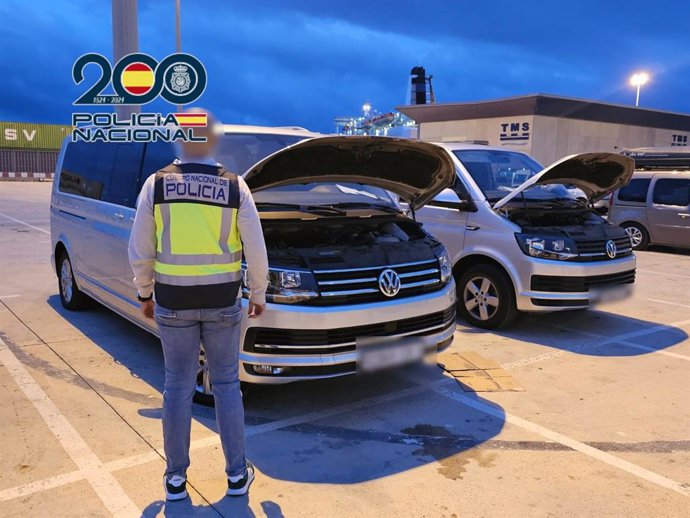 La Policía Nacional desarticula una trama delictiva dedicada a la apropiación indebida de vehículos de alta gama