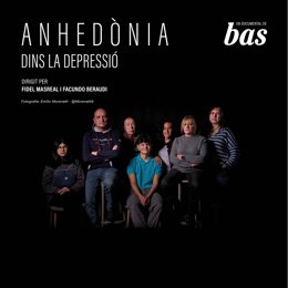 Cartel de 'Anhedònia dins la Depressió'.