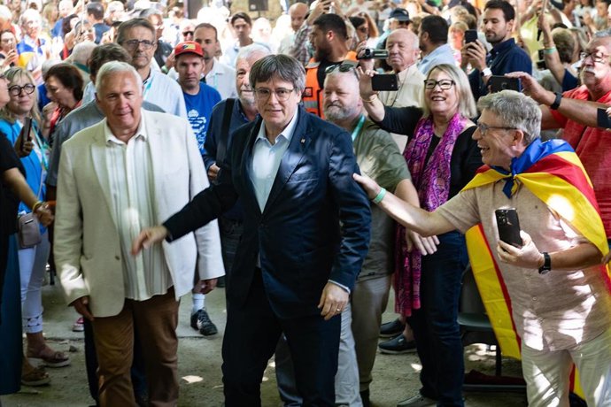 Archivo - El presidente de Junts, Carles Puigdemont, en una imagen de archivo.