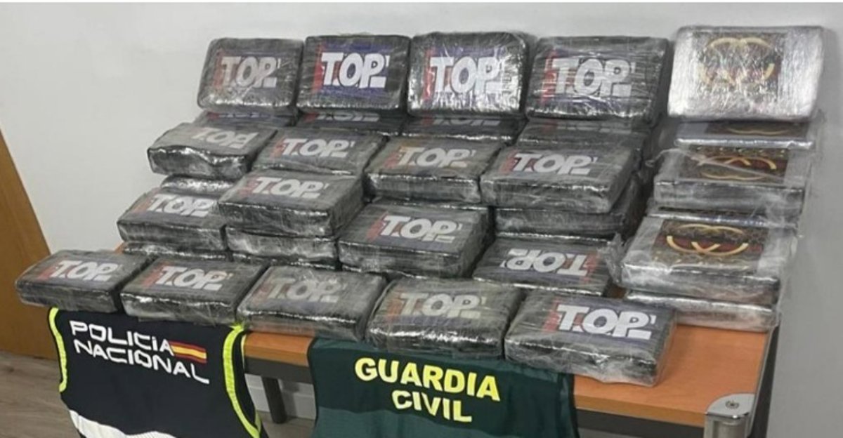 Desarticulan una banda que introducía grandes cantidades de cocaína en Vizcaya y Cantabria liderada desde Santoña