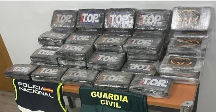 Cocaína intervenida en la operación 'Buciero-Anchoa'