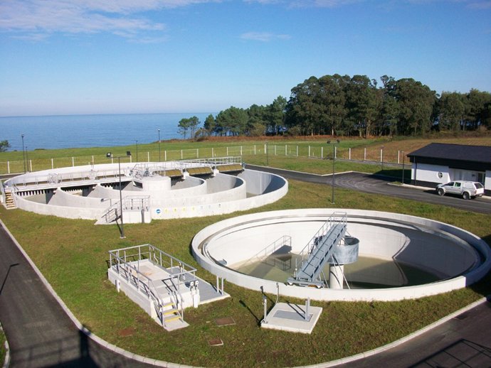 Archivo - El Principado destina 121.000 euros al proyecto de ampliación de la estación depuradora de El Franco