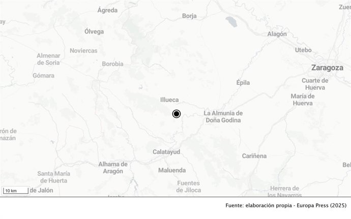 Accidente de parapente en Sestrica (Zaragoza).