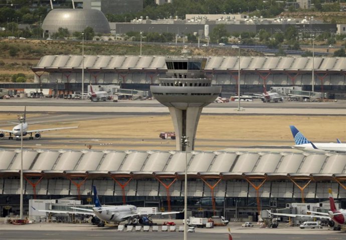 Archivo - Vistas del Aeropuerto Adolfo Suárez Madrid-Barajas