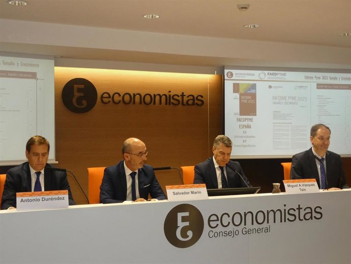 Presentación del 'Informe pyme 2025'.