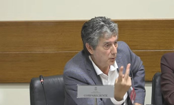 El Jefe de Servicio de Minas, Santiago Berjano,