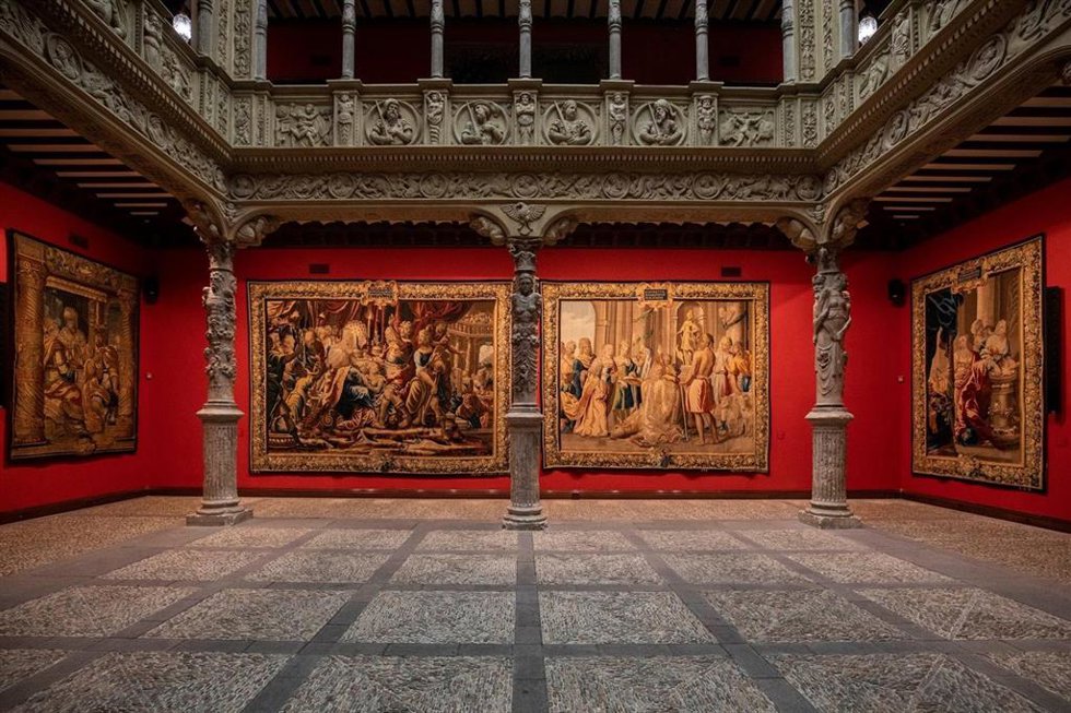 Archivo - Patio de la Infanta de Fundación Ibercaja.