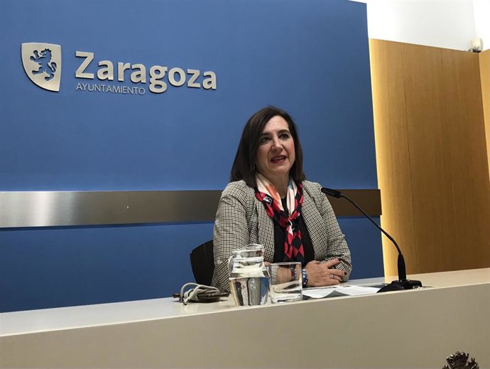 La consejera municipal de Cultura del Ayuntamiento de Zaragoza, Sara Fernández.