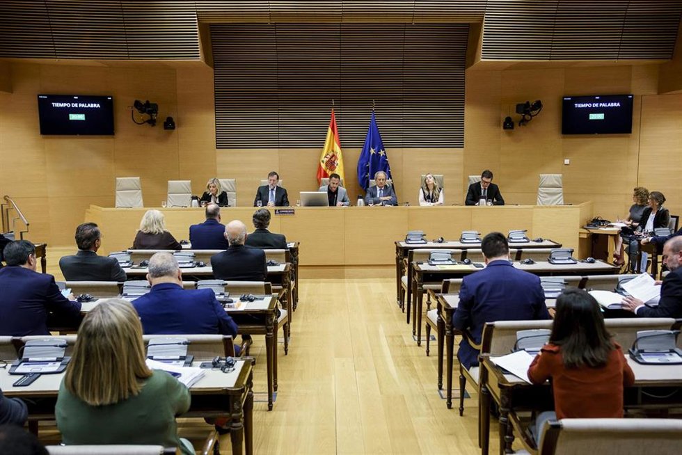 Archivo - Comparecencia del expresidente del Gobierno Mariano Rajoy en la comisión del Congreso que investiga la 'Operación Cataluña'