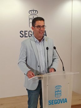 El concejal portavoz de Segovia, José Luis Horcajo.