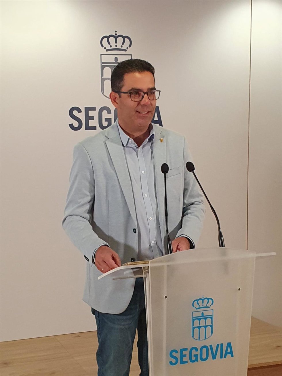 El concejal portavoz de Segovia, José Luis Horcajo.