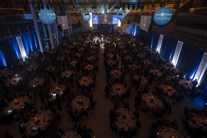 Archivo - Arquivo - Vista geral da cerimônia de gala de premiação do 73º Prêmio Planeta de Romance, no Museu Nacional d'Art de Barcelona (MNAC), em 15 de outubro de 2024, em Barcelona, Catalunha (Espanha). O 73º Prêmio Planeta de Romance será entregue hoj