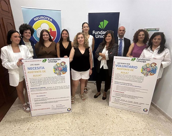 Fundación Unicaja se une a NeuroTEA para promover inclusión escolar de alumnos con TEA en Andalucía.