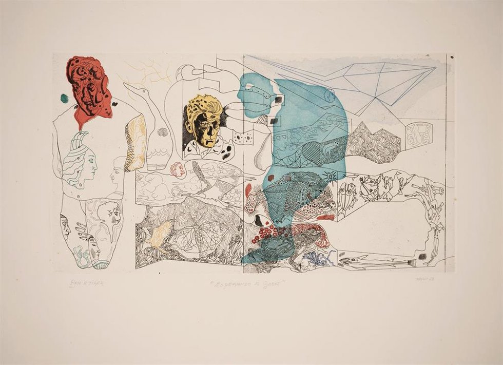 Archivo - La UC inaugura su temporada expositiva con la muestra 'Jorge Castillo, Premio Nacional de Arte Gráfico 2023'