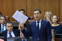 Moreno rechaza "lecciones" del PSOE-A contra el cáncer: "Mi padre murió porque no existía derecho al cribado de colon"