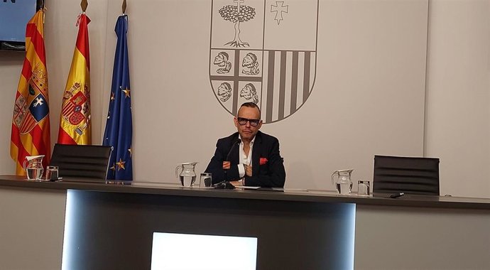 El director general de Cultura del Gobierno de Aragón, Pedro Olloqui.
