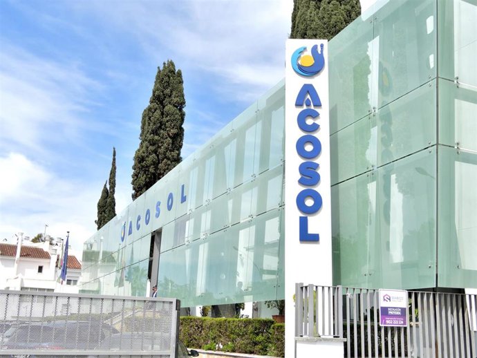 Edificio que alberga la sede de Acosol, la empresa pública para la gestión del ciclo integral del agua dependiente de la Mancomunidad de Municipios de la Costa del Sol Occidental.