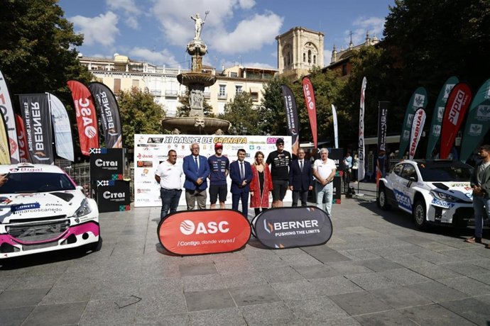 Presentación de la undécima edición de Rallye Ciudad de Granada.